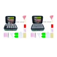 thumbnail image 3 of PENGXIANG 30/40 Slots With Accessories Tools Kits Storage Box Durable For Birthdays Anniversaries Valentine‘s Day Gift Carry Case, 3 of 11