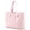 Pink, variant on Large Light Weight Tote Bag for Women Multiple Pockets Zipper Shoulder Bags Foldable Travel Bag Dance Yoga Mat Bag 15.25x6x12.5Inch Pink