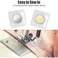 thumbnail image 3 of New Hidden Sew Magnetic Snap, 20 Pairs Invisible Hidden Sew in PVC Hidden Purse Closure Fastener Magnetic Snap Magnet Fastener for Handbag Clothing, 3 of 7