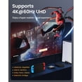 thumbnail image 4 of Conmutador HDMI Avedio Links 3x1 4K @60Hz de aleación de aluminio con cable, 4 of 9