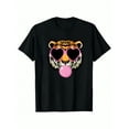 thumbnail image 2 of MAWOTEA Cute Tiger And Bubble Kids T-shirt With 100% Cotton Fabric,Suitable for Boys And Girls,Size From 3T-13Y,Ideal Gift for Kids, 2 of 5