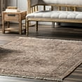 thumbnail image 5 of Rugs USA Lennox Persian Medallion Tassel Area Rug, 7' 6" x 9' 6", Luster Brown, 5 of 9