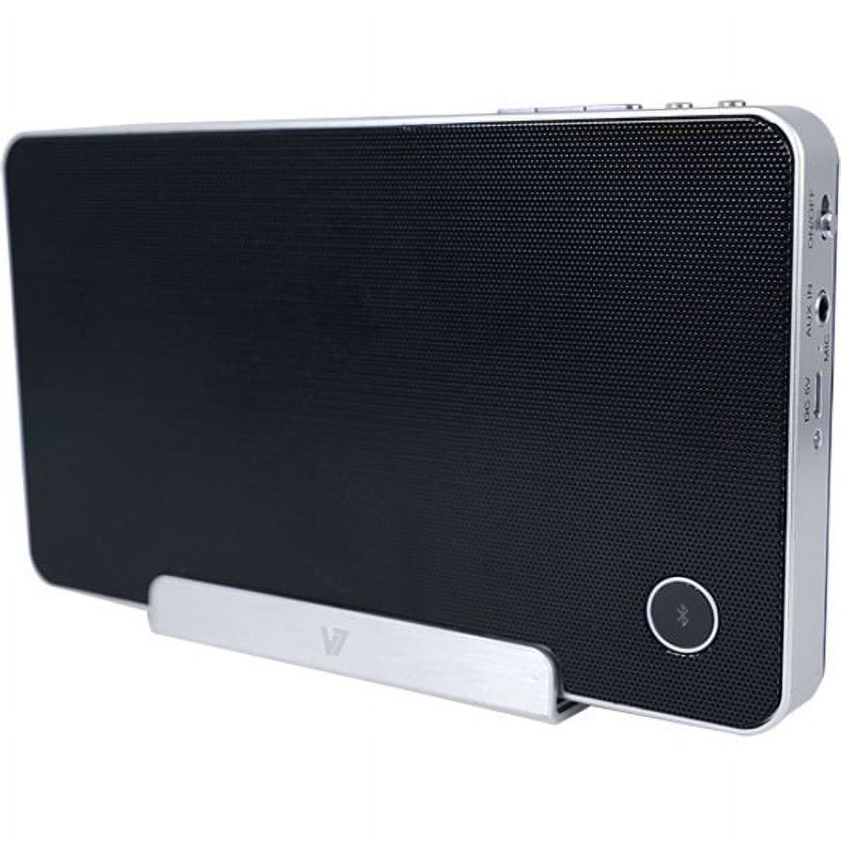 V7 Portable Bluetooth Speaker, Black, SP5500 - image 2 of 11