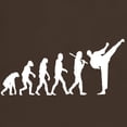 thumbnail image 3 of CafePress - Evolution Karate Dark T Shirt - 100% Cotton T-Shirt, 3 of 4