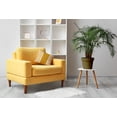 thumbnail image 3 of Simply Daisy 18" x 18" Stripe Decorative Throw Pillow, Autumn Gold, 3 of 4