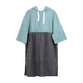 thumbnail image 1 of Poncho de Surf para en , Unisex, con Capucha para Mujeres Y Hombres, Albornoz de Microfibra, Cambiador de Toallas, Absorbente de Zulema Bata de surf de playa, 1 of 8