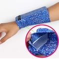 thumbnail image 2 of Sac-poignet, Support de Téléphone Cellulaire au Poignet et Portefeuille, Parfait pour les Sports - Course, Jogging, Vélo, Pêche, Pokemon Go - un Poignet de Téléphone Mobile Unisexe, 2 of 2