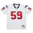 thumbnail image 2 of Men's Mitchell & Ness DeMeco Ryans White Houston Texans 2006 Legacy Replica Jersey, 2 of 7