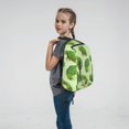 thumbnail image 6 of Honeii Broccoli 3 Print Lightweight Backpacks,Carry on Backpack,Durable Backpack for School, Work & Travel, 6 of 7
