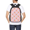 thumbnail image 4 of Fuzoiu Rabbit And Carrot Print Large Capacity Backpack,Travel Backpack,Laptop Bag,College School Rucksack Bag,for School, Travel & Outdoor Activities, 4 of 6