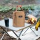 thumbnail image 5 of Estuche de transporte para estufa de mesa de camping, multifuncional, bolsa de almacenamiento para estufa de calefacción, ideal para picnics, portones Caqui, 5 of 8