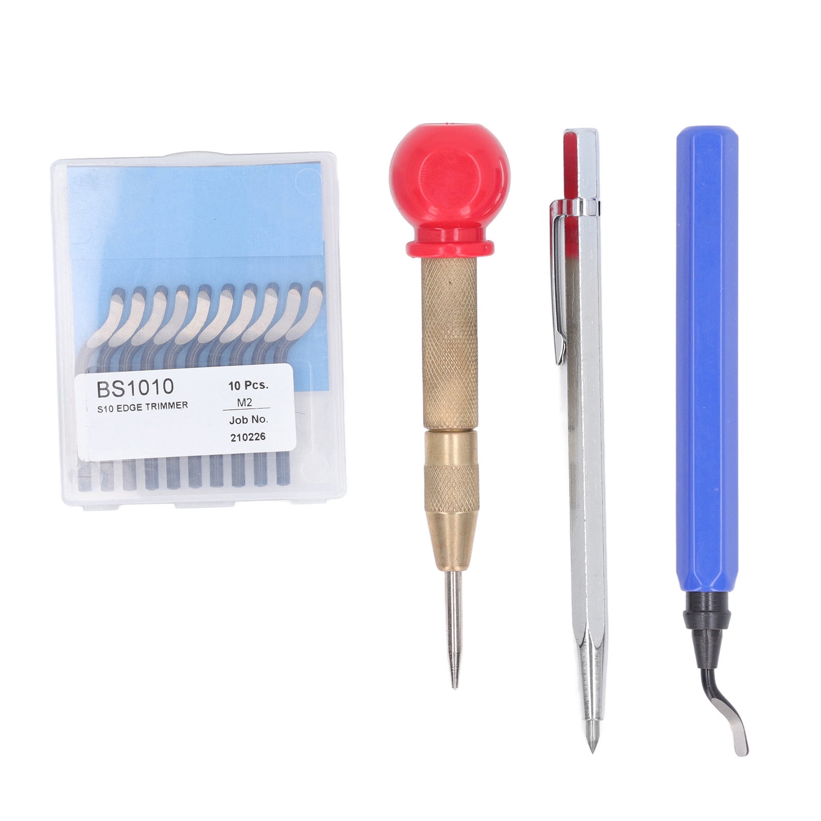 Burr Removal Blades, Deburring Tool Kit Flexible For Pipe End Finishing