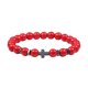 thumbnail image 5 of Sonducket Pulseras de cuentas de piedra natural para hombre, de turquesa, joyería, cuerda elástica, de ojo ligera a la moda, regalo Type5 NO5, 5 of 6