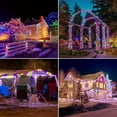 thumbnail image 4 of Clearhill Fairy Lights 2Pack, 32.8FT 100LED Twinkle String Lights Battery Operated with Remote Control, 8 Modes, Timing & Dimmable for Christmas Bedroom Indoor Outdoor Decor (Colorful, 20M 2pack), 4 of 6