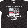 thumbnail image 4 of Inktastic When I Grow Up I Want to Be a Firefighter Like My Aunt Boys or Girls Baby Bodysuit, 4 of 5