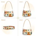 thumbnail image 7 of FORMRS Womens Shoulder Bag with Chain Strap Clutch Purse Cute Tote Handbag, Cartoon Plants, 7 of 7
