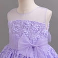 thumbnail image 6 of FYDUU Flower Girl Dress Wedding Guest Dresses Girls Birthday Party Dress Princess Dresses Formal Pageant Gown Elegant Tulle Dress 2-3 Years, 6 of 9
