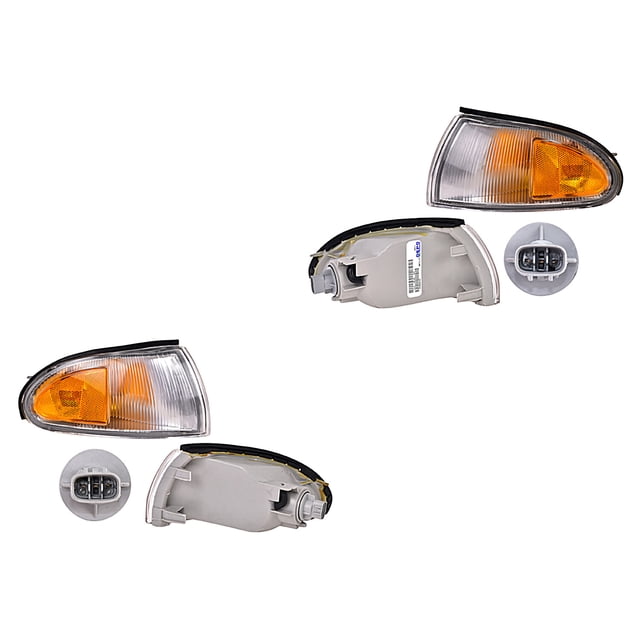 Par de Cuartos DEPO Mirage 1993 A 1996 Mitsubishi Bicolor Izquierdo: 301221861027586 Derecho: 301221860627585