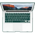 thumbnail image 6 of IBENZER Compatible with MacBook Pro 13 Inch Case 2012-2008 A1278, Plastic Hard Shell Case with Keyboard Cover for Old Version Mac Pro 13 with CD-ROM, Quetzal Green, W-P13QUGN+1, 6 of 8