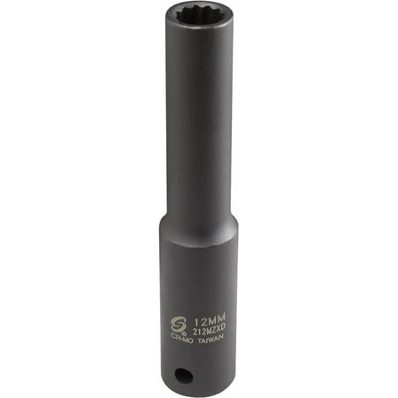 

Sunex 212mzxd 1/2-Inch Drive 12-mm 12-Point Extra Deep Impact Socket
