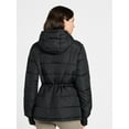thumbnail image 3 of Ozark Trail Women's and Women's Plus Mid Length Puffer Coat, Sizes XS-2X, 3 of 7
