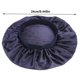 thumbnail image 4 of Vogacara Nueva gorra de dormir de poliéster, gorro elástico de doble cara, gorro para dormir, herramienta para envolver la cabeza de las mujeres en el Cuidado del cabello Azul oscuro Vogacara CE1696-06B, 4 of 6