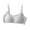 Grey, variant on Huowey Student Bra Fixed Cup with Pad Top Casual Running Workout Yoga Sports Bra