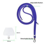 Universal Cell Phone Lanyard, Lanyard for Phone with Adjustable Nylon Neck Strap with Most Smartphones Phone Tether Can be Combined with Any Phone Case