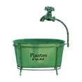 thumbnail image 2 of Ohmyroo 12.2 Inch Vintage Iron Faucet Planter Wall Mount Flora Container For Garden Decor, 2 of 6