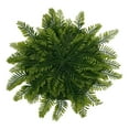 thumbnail image 5 of 1 PCS Faux Cedar Placemat, 15.8-Inch Round Greenery Table Mat, Christmas Holiday Table Decor, Waterproof PVC, White Elephant Gifts, 5 of 9