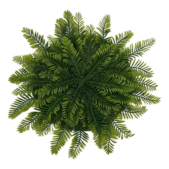 Artificial Greenery Round Table Mat, Heat Resistant Non-Slip Coaster Placemat for Dining Table Desk, Decorative Table Protector for Cups Dishes, Christmas Decor Harlik