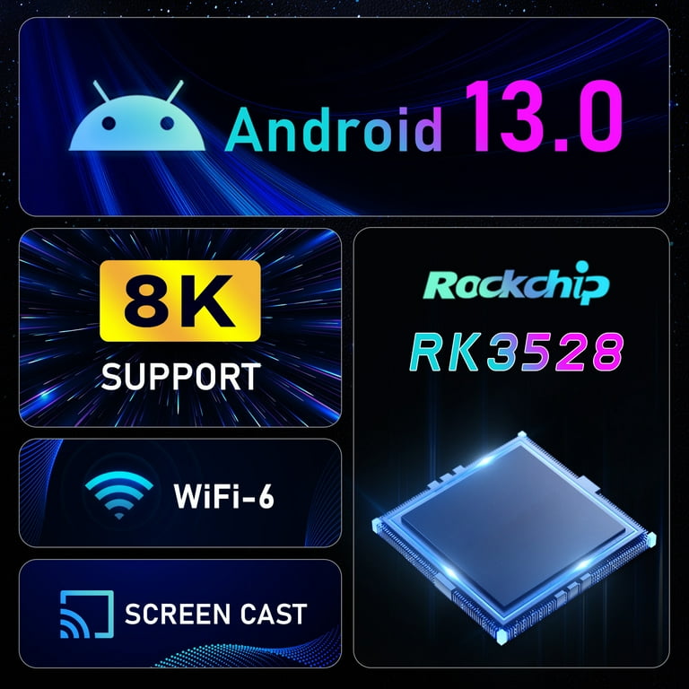 Shinysix Intelligent player,Tv Box H.265 Hdr10 H.265 8k K98 Plus Rk3528 Quad-re Android 13.0 Led Display Uhd 4k Rk3528 Quad-core Uhd With Remote Led Pristin Player Uhd Hdr10 Bt5.0 Comes - Walmart.com Shinysix Intelligent player,Tv Box H.265 Hdr10 H.265 8k K98 Plus Rk3528 Quad-re Android 13.0 Led Display Uhd 4k Rk3528 Quad-core Uhd With Remote Led Pristin Player Uhd Hdr10 Bt5.0 Comes - Walmart.com