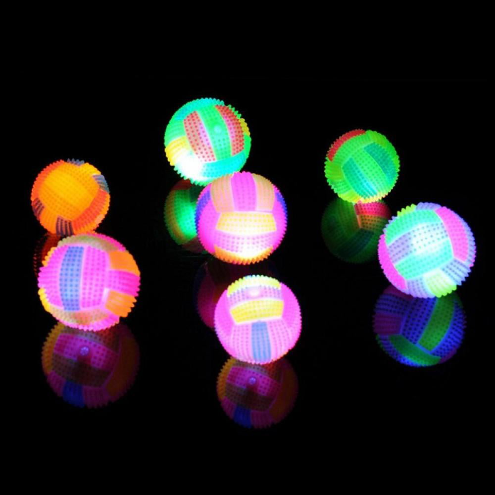 LED Light Up Volleyball Flashing Color Changing Bouncing Ball Toy For Kids Child 