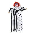 thumbnail image 2 of Scary Eerie Clown Doll Decoración Colgante De Halloween Con Cordón, Perfecto Para Actividades Temáticas De Terror, 2 of 7