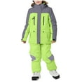 thumbnail image 5 of Rciityk Snow Suit for Kids Winter Warm Toddler Snowsuit Fashion Girls Boys Ski Suit Lightweight Windproof Hooded Snowsuit Jumpsuit, 5 of 8
