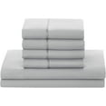 thumbnail image 2 of Nestl Bedding Wholesale Anti Bacterial Sheets - 90 GSM with special anti bacterial chemical added - Queen - Silver, 2 of 6