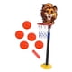 thumbnail image 3 of Juego de aro de baloncesto para niños, red de baloncesto con 5 pelotas y bomba, fácil de montar Marrón, 3 of 9