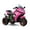 Pink, variant on Anykoon 12V Kids  ride on  Electric motorcycle with three lighting wheels,Could play music, for Girls and Boys from 3 to 6 years Blue