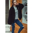 thumbnail image 6 of PRETTYGARDEN Women's Fashion Winter Coats Sherpa Fleece Faux Fur Shearling Oversized Trendy Jackets Warm Outerwear Clothing, 6 of 6