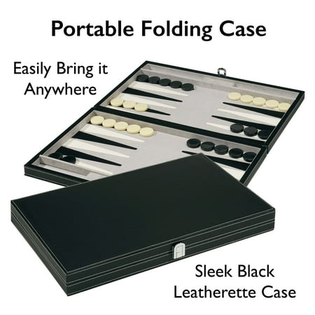 Classic 18" Backgammon Set