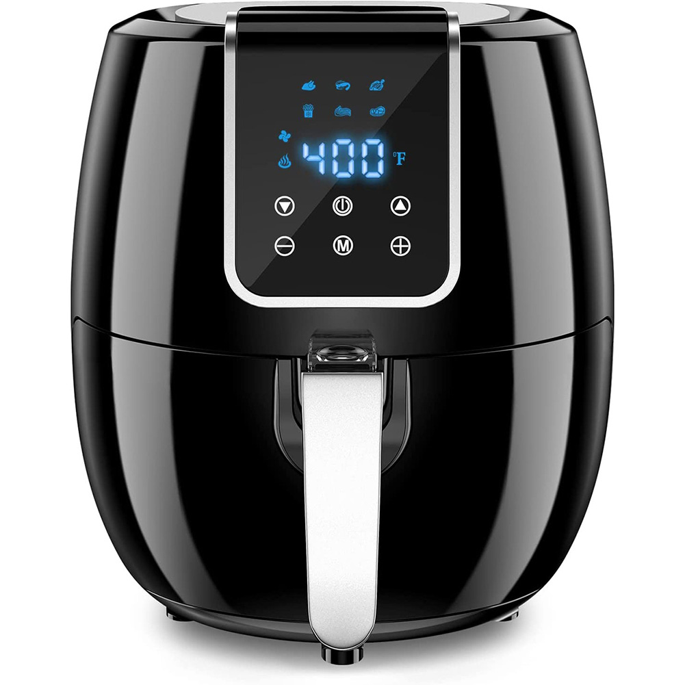 6In1 Air Fryer, 7 Quart Smart Electric Hot Airfryer Oven Oilless Cooker, 1800W Large Capacity