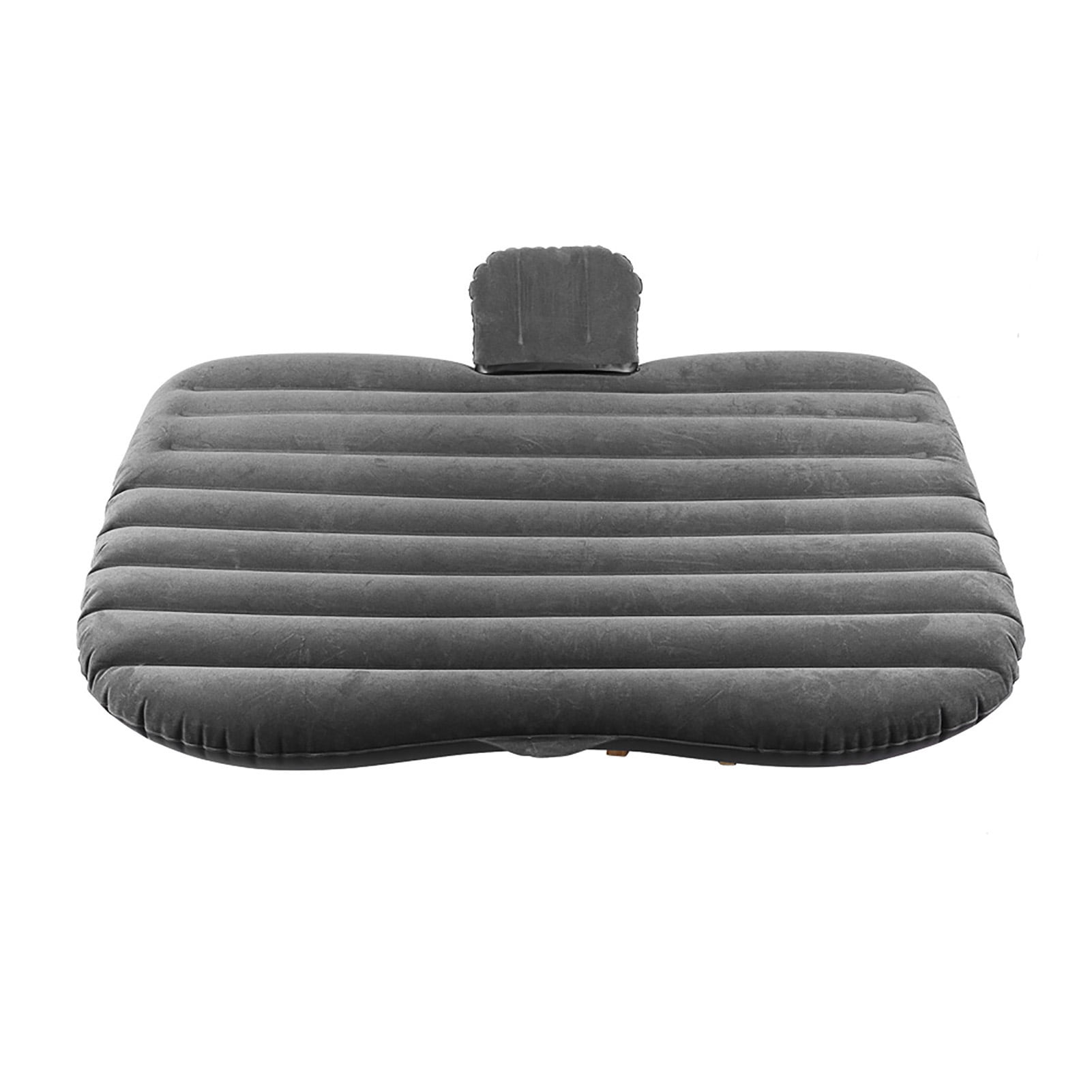 Inflatable Mattress, Flocked PVC Car Air Bed Noise Reduction  For Travel Camping
