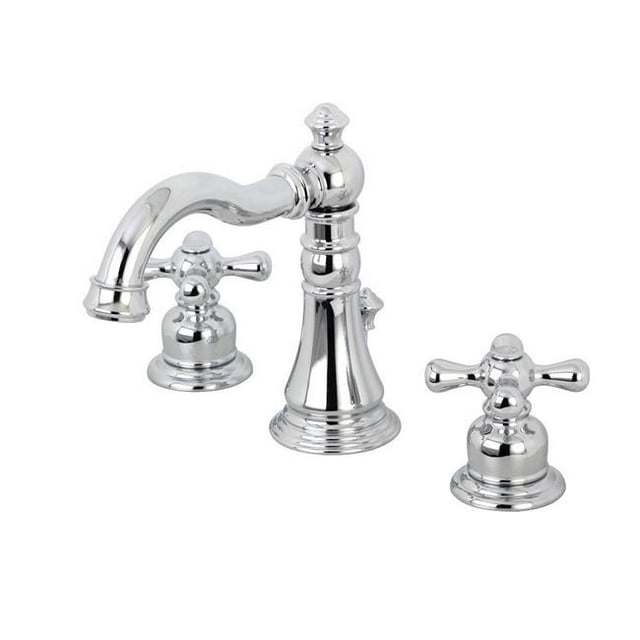 Fauceture FSC1971AX American Classic Robinet de Salle de Bain Traditionnel Classique 8 Po. à Large Diffusion, Chrome Poli