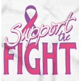 thumbnail image 2 of Support The Fight Breast Cancer Aware Women's Graphic T Shirt Tees Brisco Brands M, 2 of 5