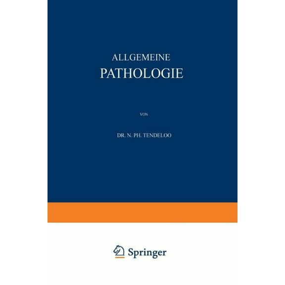 Allgemeine Pathologie, (Paperback)