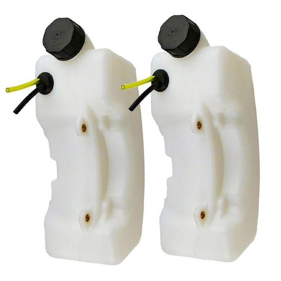 Piezas Del Cortador De Cepillo Del Reemplazo Del Tanque De De La Asamblea Del Tanque De Combustible Del Cortacésped De 2 Pedazos Macarena Tanque de gasolina para cortacésped