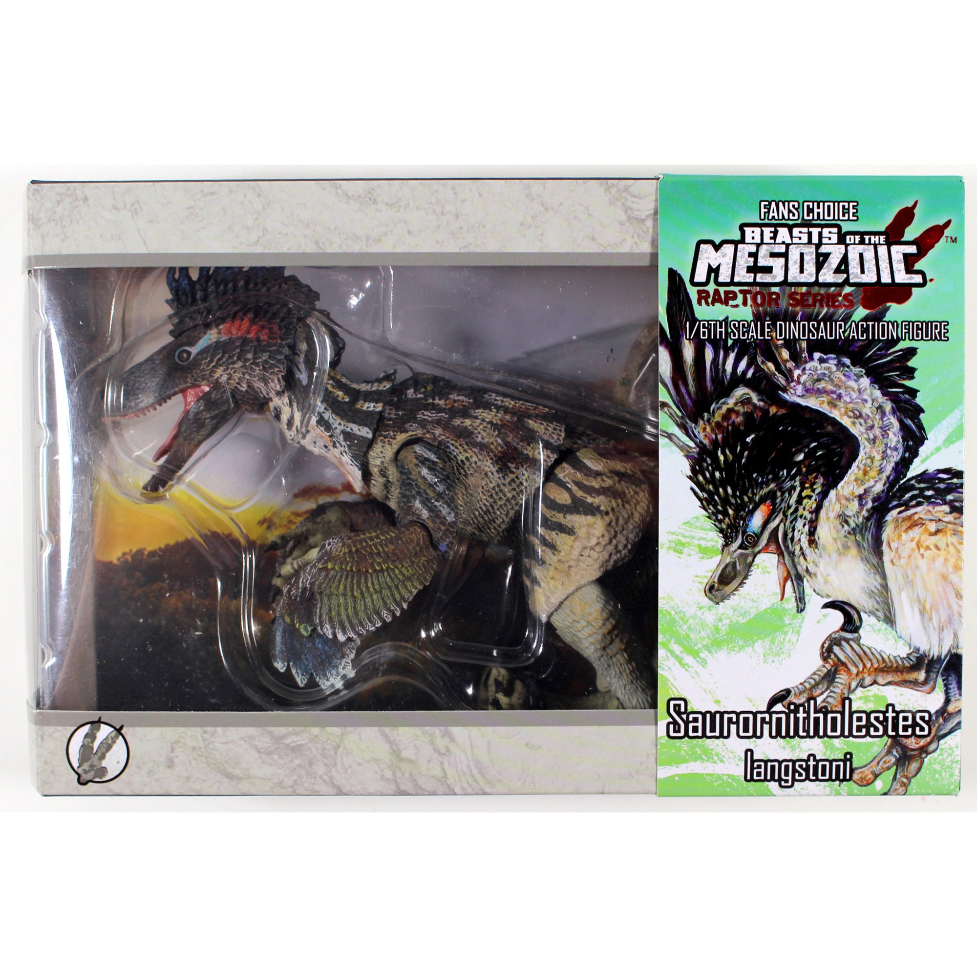 Beasts Of The Mesozoic: Saurornitholestes Langstoni Fan's Choice 2nd Release -1/6th Scale Dinosaur Action Figure- Articulated Collectible Hand-Painted