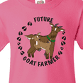 thumbnail image 4 of Inktastic Future Goat Farmer with Cute Goats and Hoof Prints Youth T-Shirt, 4 of 5