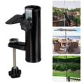 thumbnail image 1 of CHUANK Support de Parasol de Patio Base de Parasol d'Extérieur et Support de Montage Pince Métallique, 1 of 8