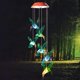 thumbnail image 2 of Wind chimes, solar powered hummingbird wind chimes for outdoor/indoor outdoor decoration, yard decorations, memorial wind chimes., 2 of 4